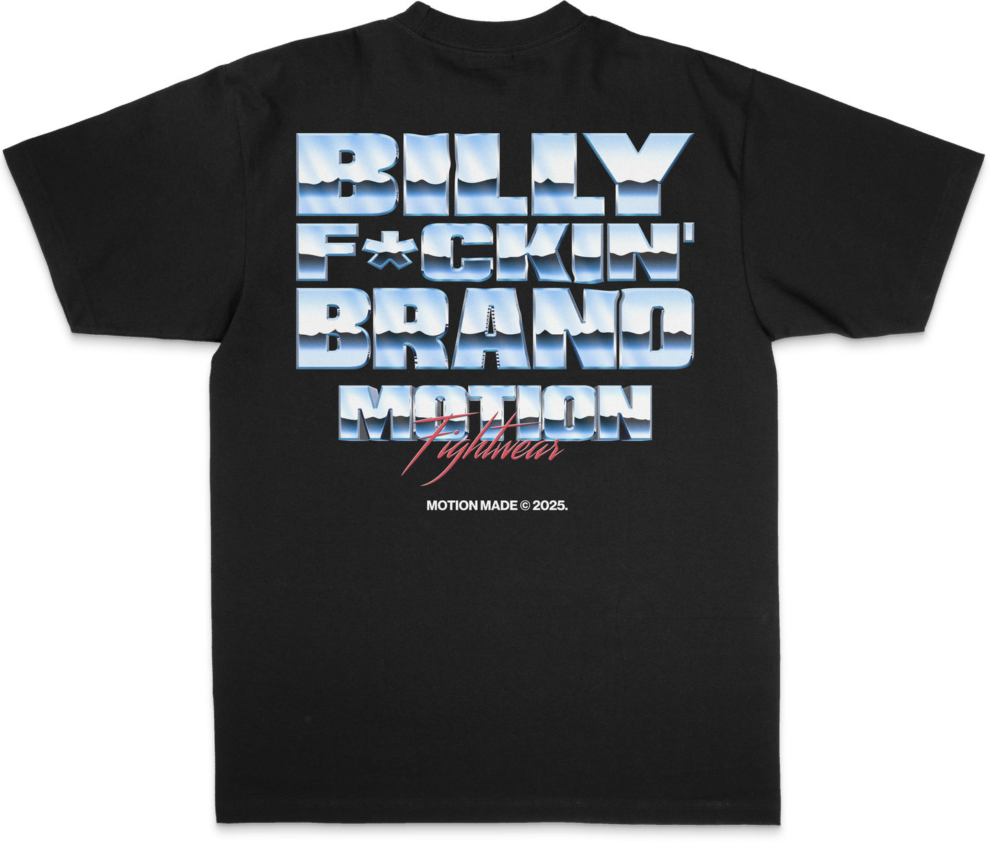 Motion Fightwear x Billy Brand Signature Chrome Tee
